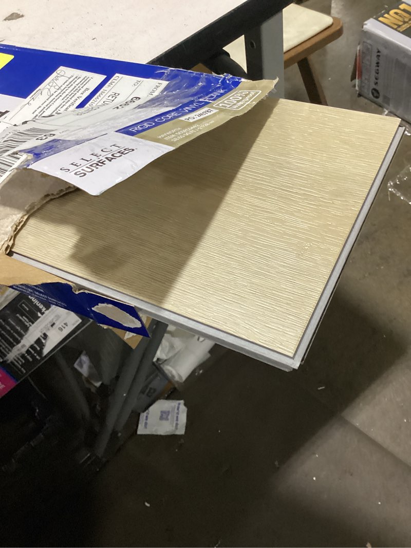 Condition photo showing Good Condition for select surfaces hayworth rigid core vinyl plank flooring