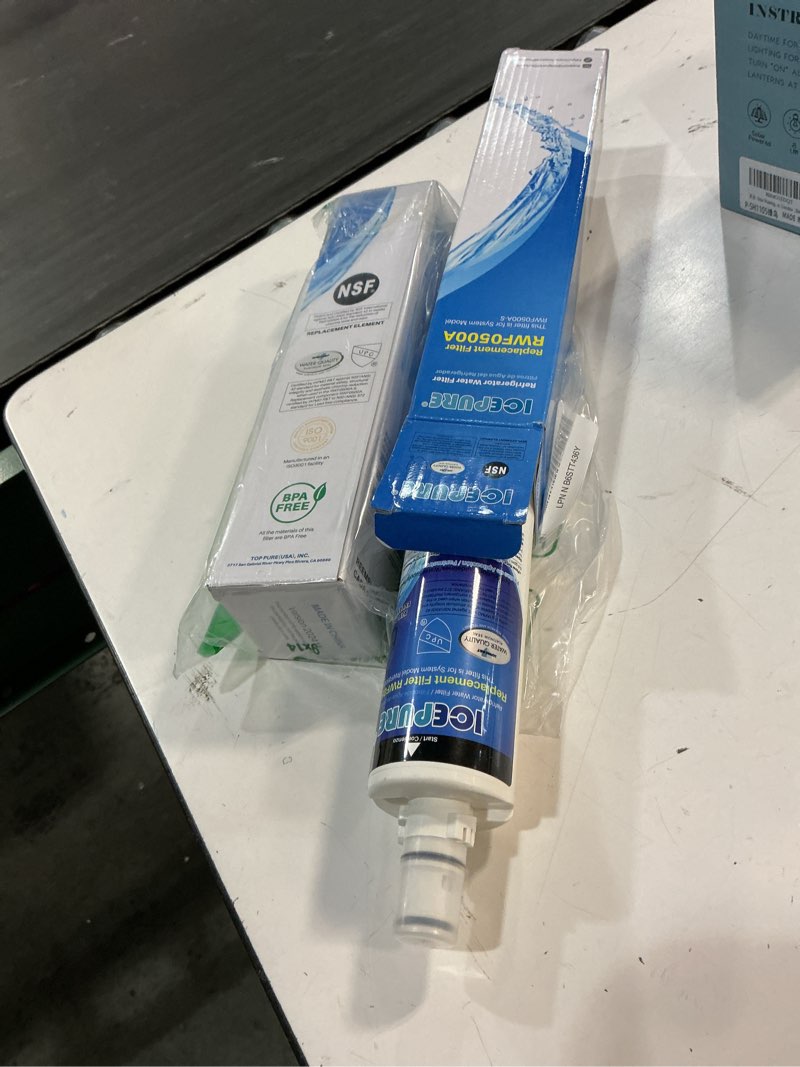 Condition photo showing Good Condition for ICEPURE 4396508 Refrigerator Water Filter Replacement for EveryDrop Filter 5, EDR5RXD1, Whirlpool 4392857, NL300, 4396510, 4396509, 4396547, LC400V, 4396510p, WF-NLC240V,PNL240V, 2PACK Chlorine, Odor Removal