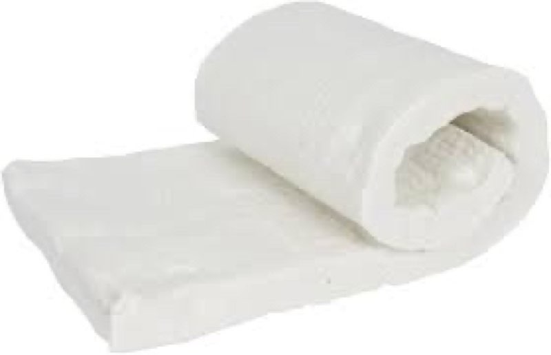 BACLAUGH Kaowool Ceramic Fiber Insulation Blanket 2" Thick x 16" x 48" 2400F Fireproof Insulation Bl