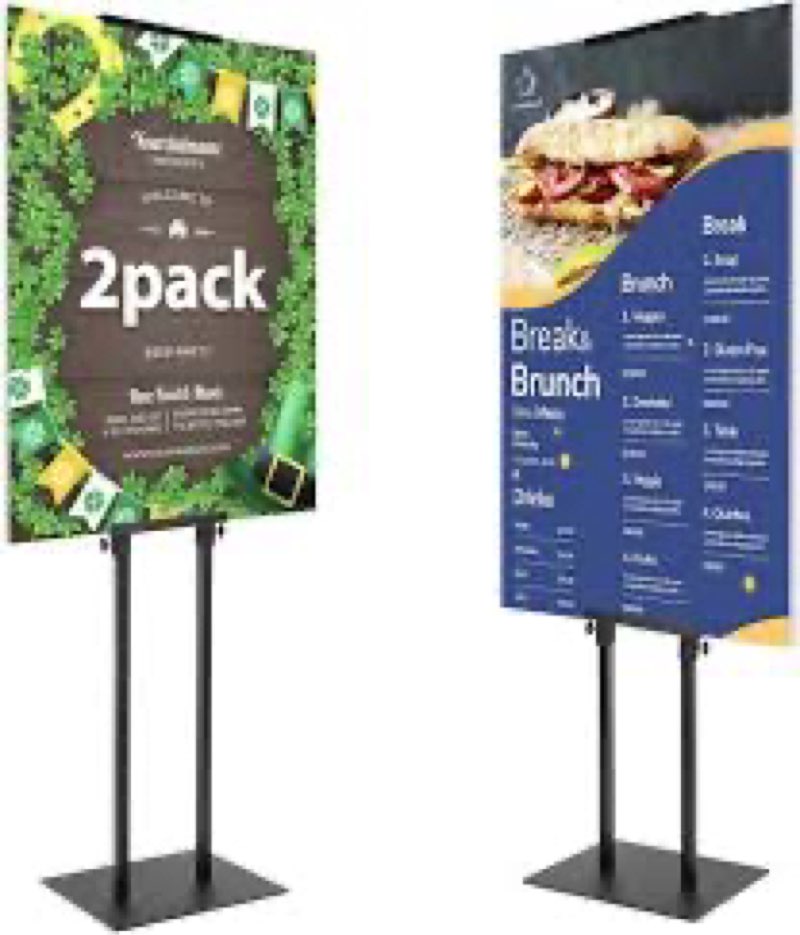 OUTNEE Poster Stand Heavy Duty - Adjustable Pedestal Poster Stands for Display Foam Board Signage, D ( similar )