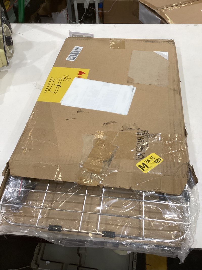 Condition photo showing New/Like New for sink grid 18" x 12-1/2", sink protectors for kitchen sink stainless steel, sink rack for bottom centered drain for single bowl sinks accessories, includes 16 rubber pads and 20 rdge protectors stainless steel 18" x 12-1/2"