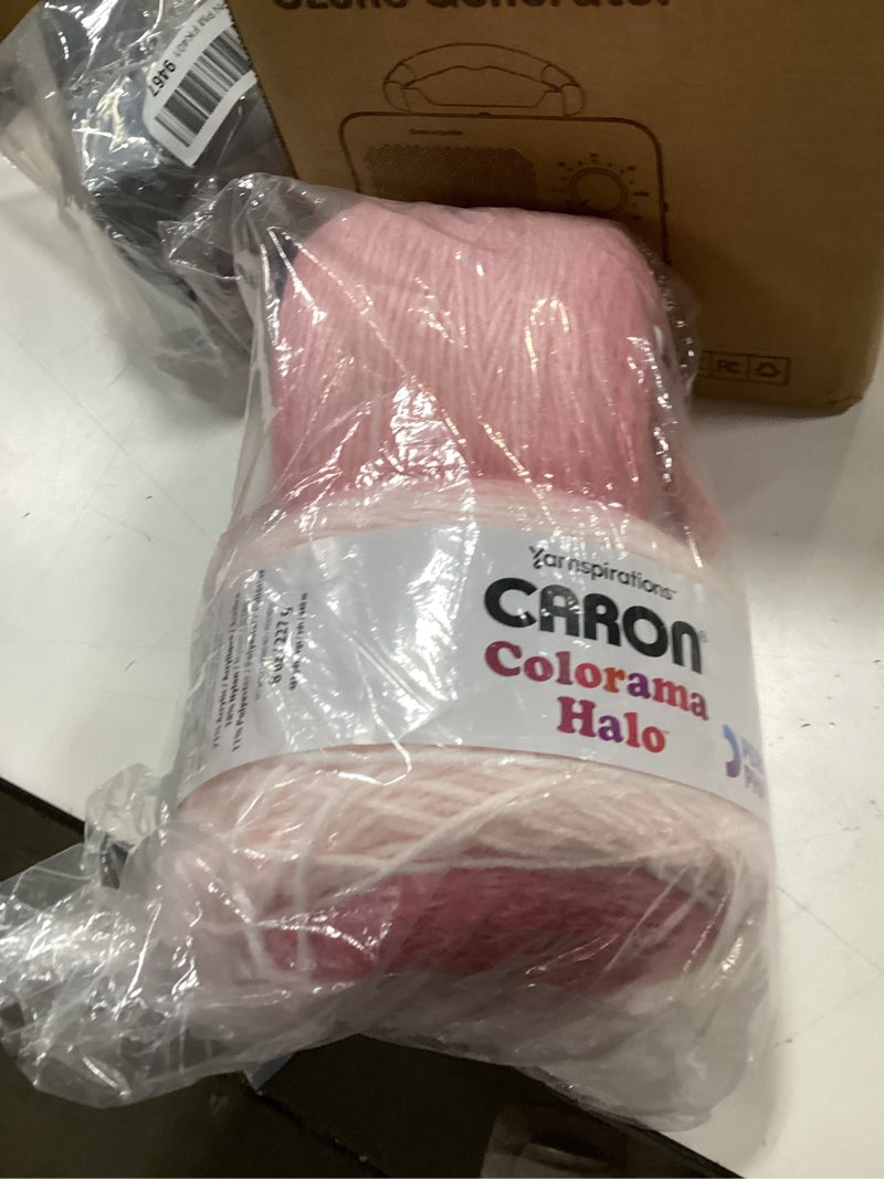 Condition photo showing New/Like New for Caron Colorama Halo Yarn-Rose Frost