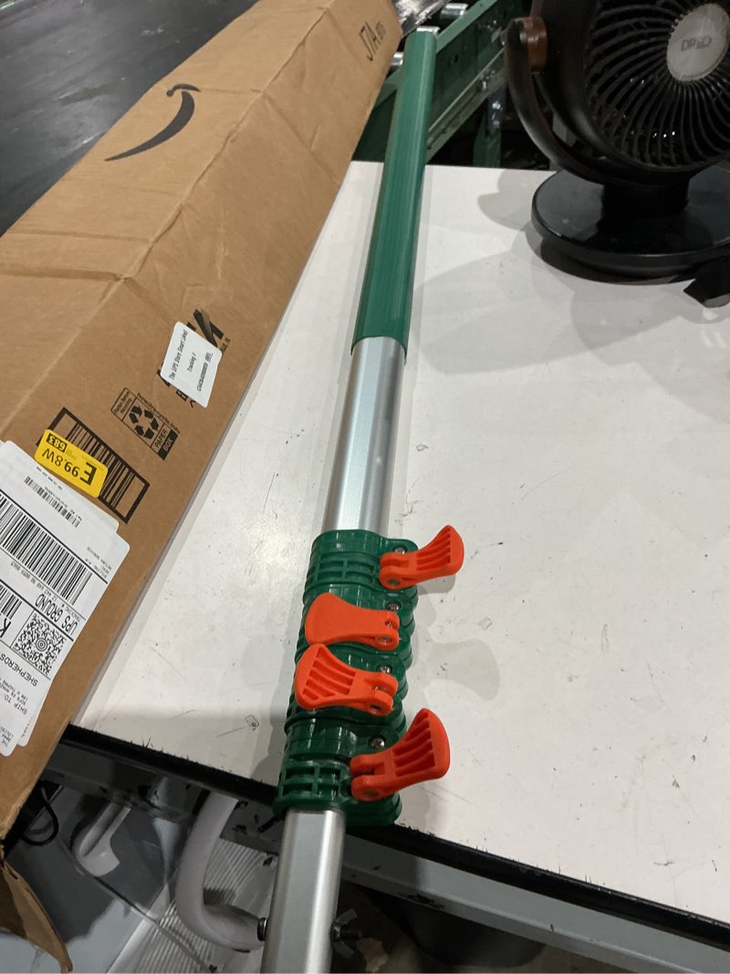 Condition photo showing As Is for tree pruner pole saw manual extendable long tree pruner extendable?pole pruning saw 18ft