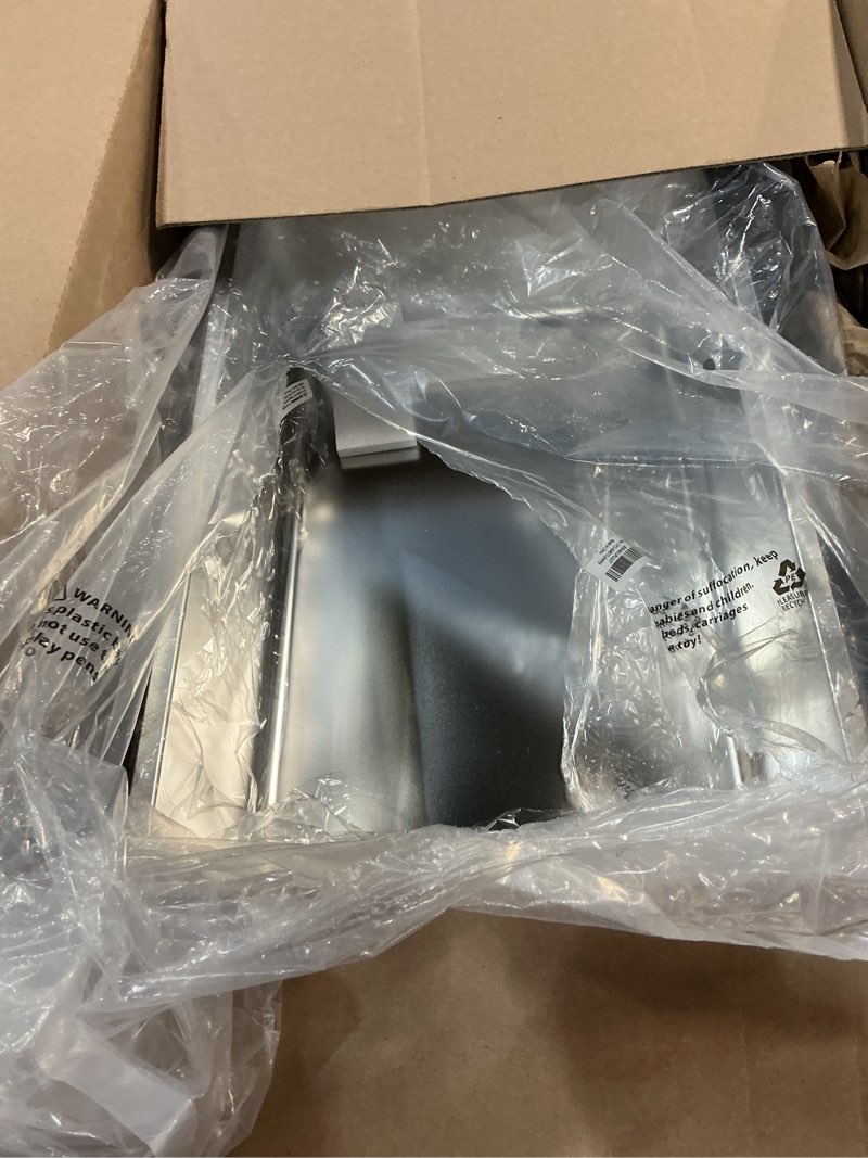 Condition photo showing Good Condition for stainless steel cat litter box 2 pack,xl metal litter box for big cats, cat litterbox metal pet toilet easy to clean,high sided litters boxes adult big cats,non stick, no smell,23.6"x15.8"x6" 2pcs - 23.6" l x 15.7" w x 6" h