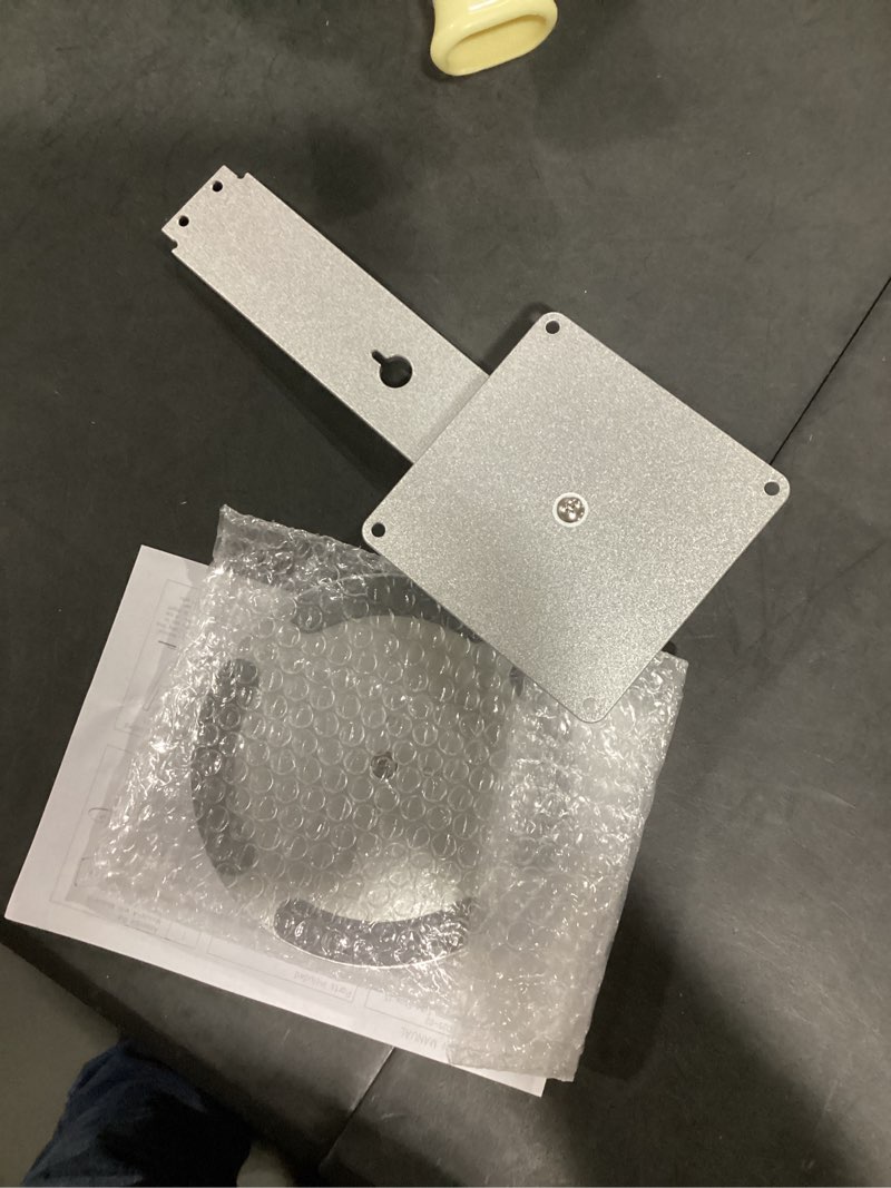 Condition photo showing Good Condition for ech_ooo show 15 stand - 360° swivel & 50° tilt aluminum base, non-slip silicone pad, lifetime durable design, only made for echo show 15 silver 025-02