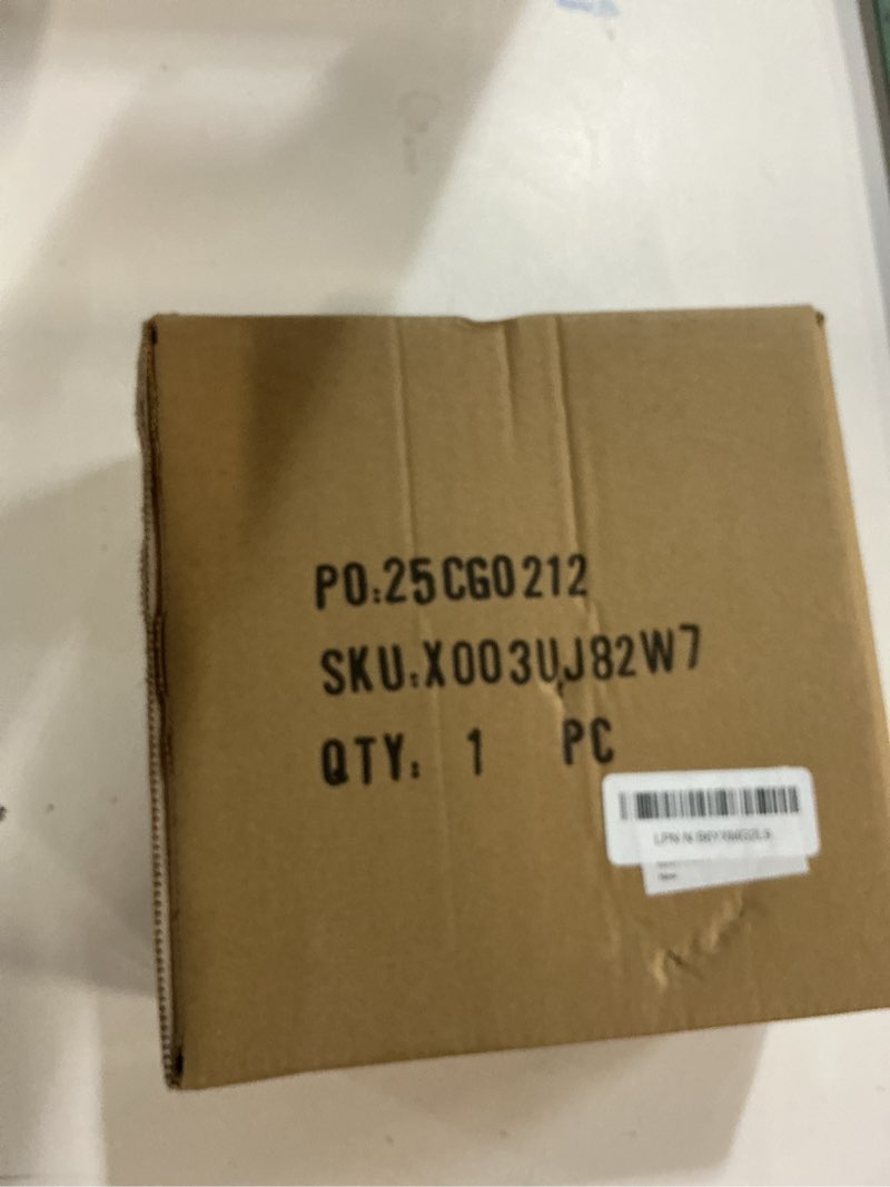 Condition photo showing New/Like New for nikky home vintage silent non-ticking table clock, shelf desk top clock battery operated, retro home decor for bedroom living room mantel desktop countertop, gold