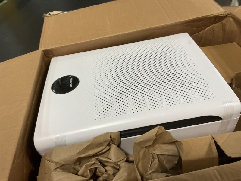 Condition photo showing New/Like New for air purifiers for home large room up to 2200sq.ft, mooka air purifier for home pets with washable filter, pm 2.5 display air quality sensor air cleaner for bedroom, dorm room, pets, office pr1 (white)