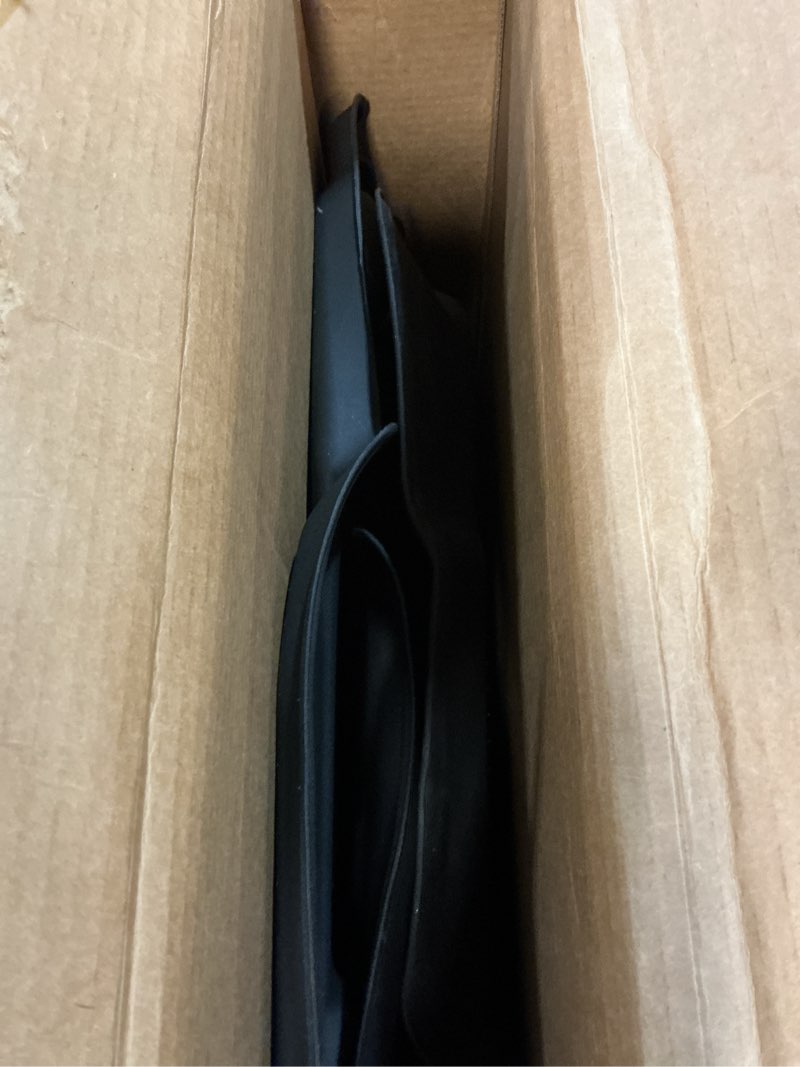 Condition photo showing New/Like New for husky liners weatherbeater floor mats | fits 2021-2026 ford f-150, 2022-2026 lightning, supercrew (crew cab) w/carpet & w/fold flat storage | front & 2nd row, 3-pc black - 94121 front, 2nd - supercrew w/ ff storage