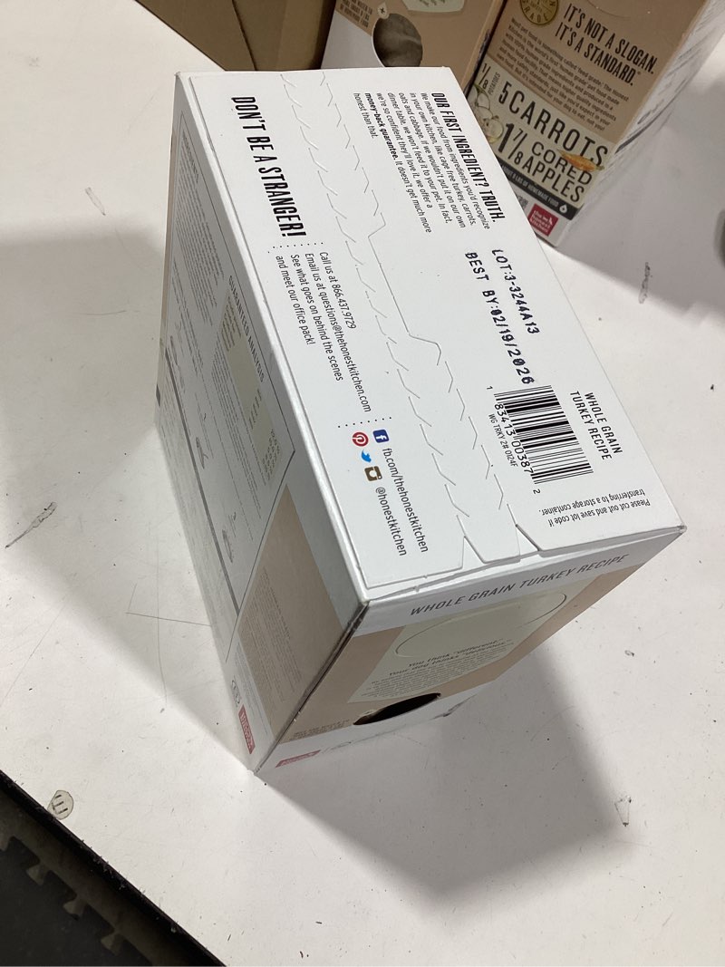 Condition photo showing New/Like New for The Honest Kitchen Human Grade Wholemade™ Dehydrated Whole Grain Turkey Dog Food - Complete & Balanced Meal or Topper - 2 lb Bag Turkey 2.00 Pound (Pack of 1)