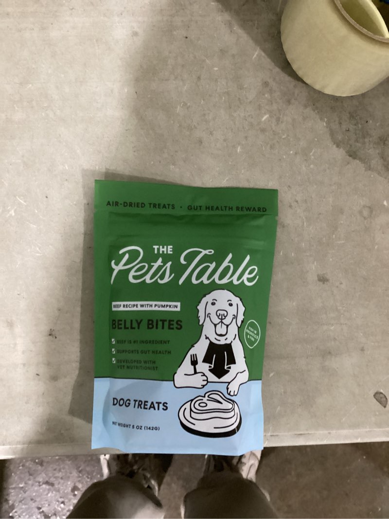 Condition photo showing Good Condition for The Pets Table Beef & Berries Grain-Free Air Dried Dog Food, 1 lb (16 Oz) Bag Beef & Berries 1 Pound (Pack of 1)