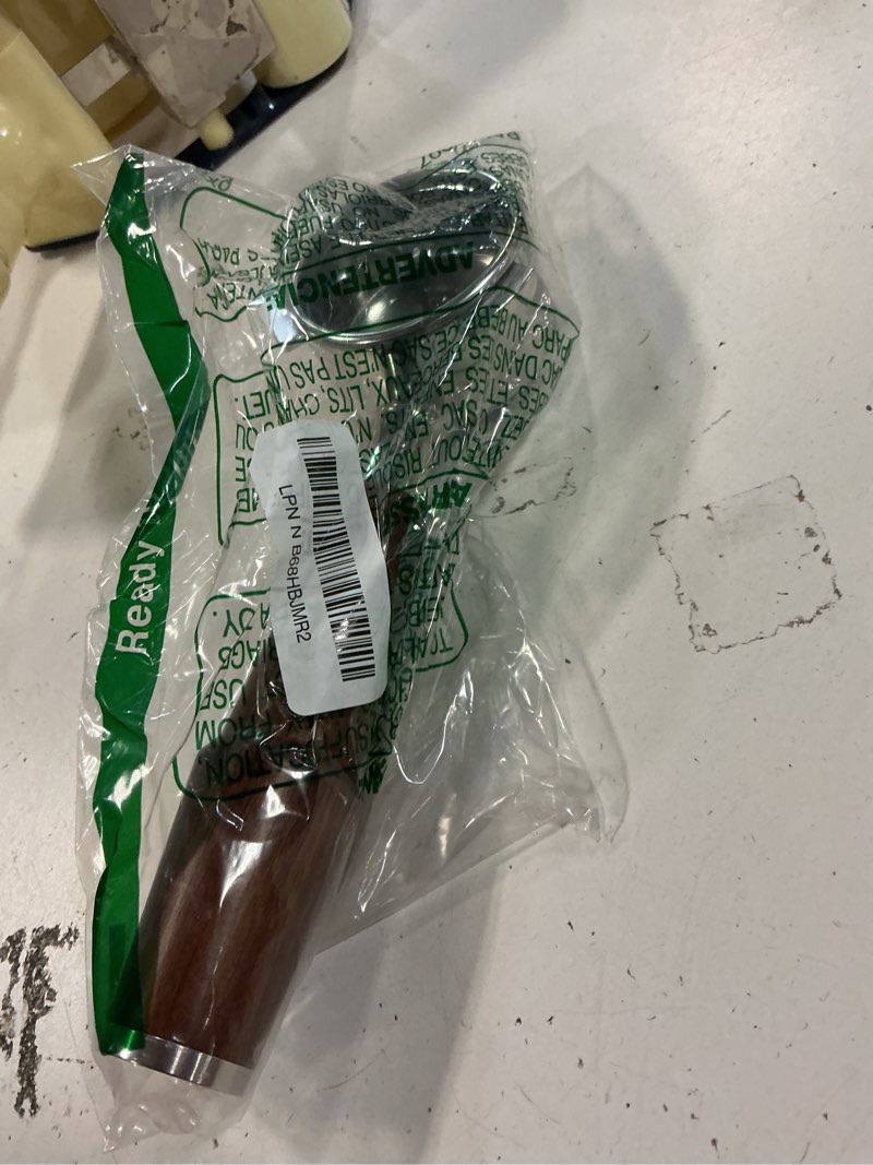 Condition photo showing Good Condition for 54mm Bottomless Portafilter Breville Compatible Rosewood Handle & Naked 18-21 Gram Filter Basket Included Fits Barista Express, Pro, Touch, Bambino Plus, Infuser, Duo Temp Pro Impress