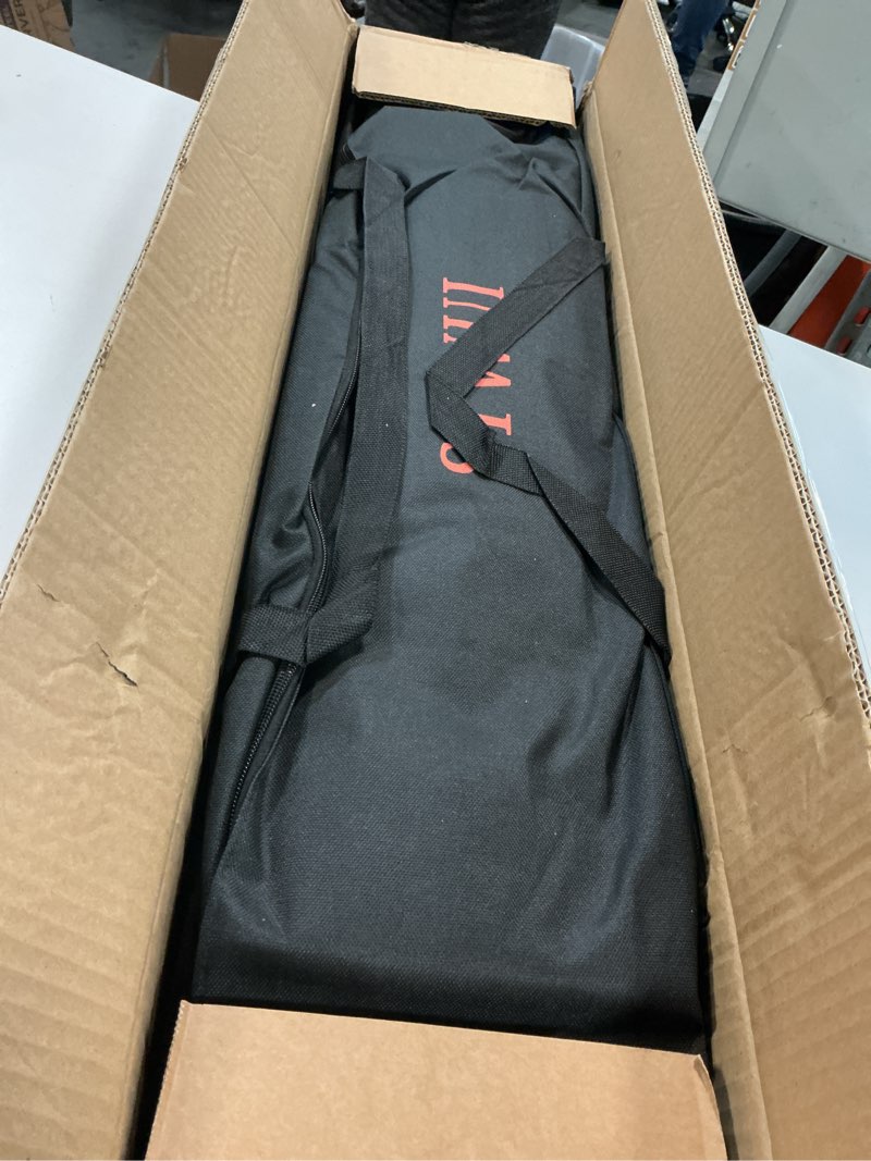 Condition photo showing As Is for Projector Screen with Stand - 150 Inch Portable Projector Screens Outdoor Indoor Projector Screen 16:9 4K HD Outdoor Movie Screen with Carry Bag,Enioy Home Theater Projection Screen STWUI PS150