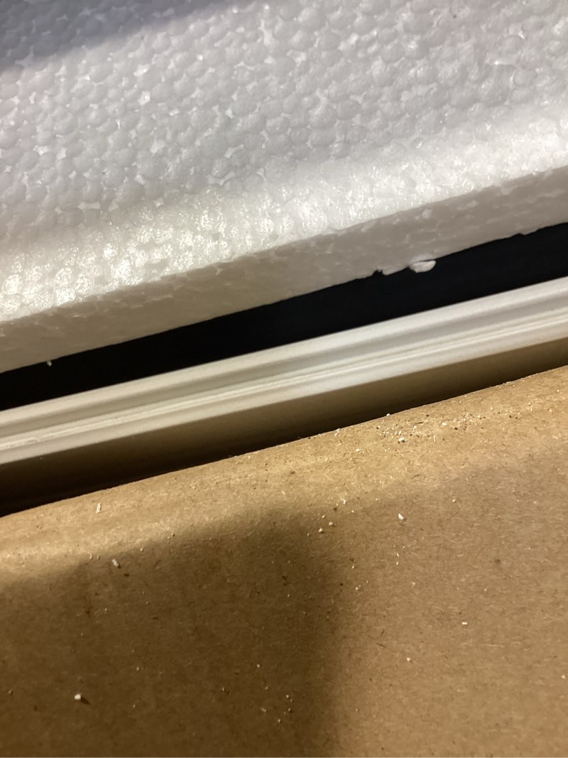 Condition photo showing New/Like New for new age pet ecoflex freedom litterloo moisture?resistant enclosure & end?table, non?toxic, pull out drawer, indoor cat furniture, antique white