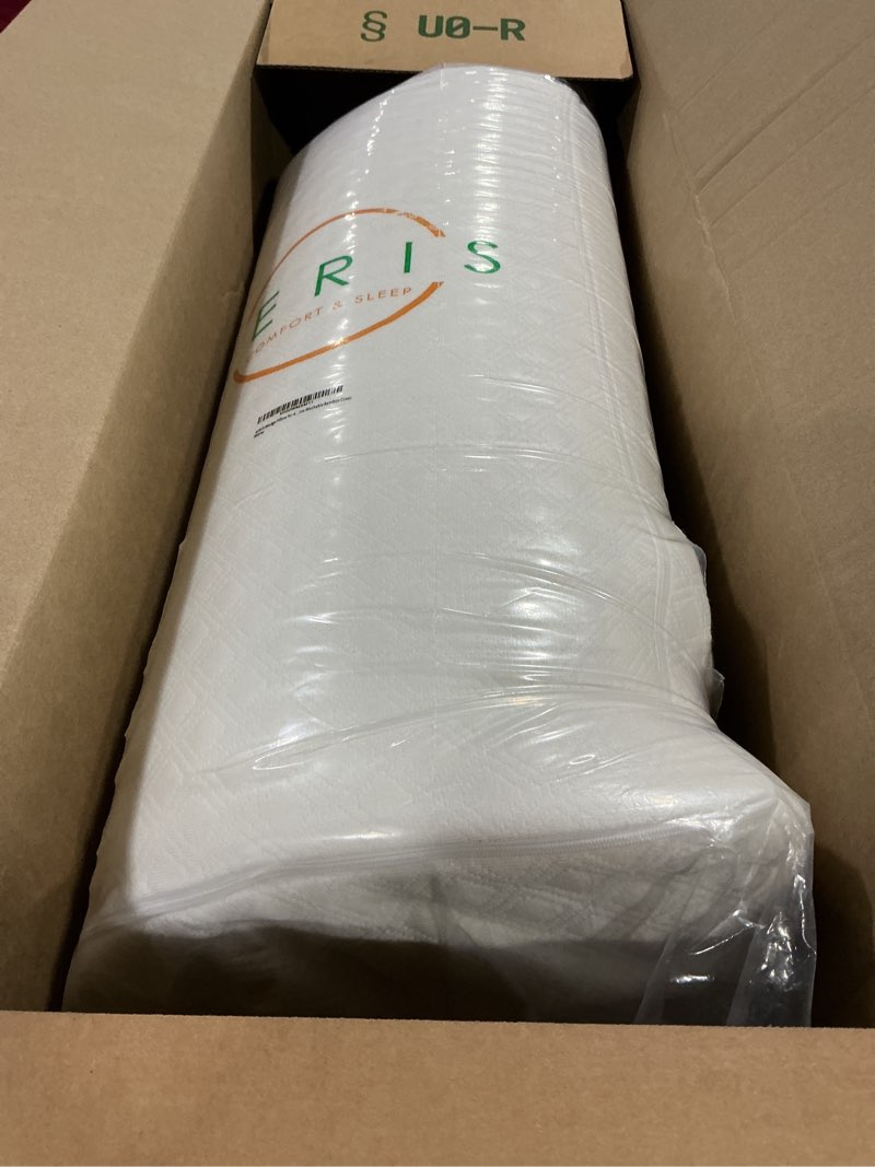 Condition photo showing New/Like New for aeris wedge pillow for sleeping -post surgery pillow -unique curved design -memory foam- incline pillow for elevation,pregnancy,reading,back & knee support,breathing –,washable cover 25.5"x25.5"x8"