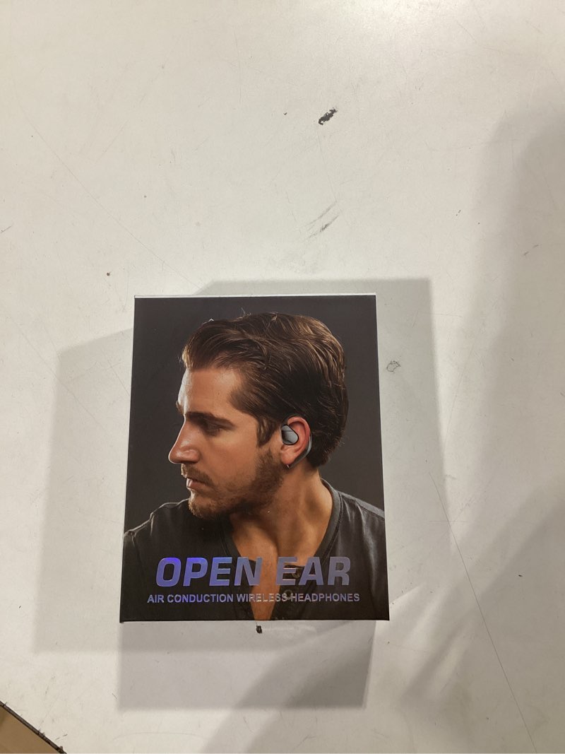 Condition photo showing New/Like New for Open Ear Headphones LK08 2024 Version, Air Conduction Headphones Bluetooth 5.3 Touch Control Wireless Earbuds, Up to 70 Hours Playtime Earphones with Dual 16.2mm Dynamic Drivers Deep Bass