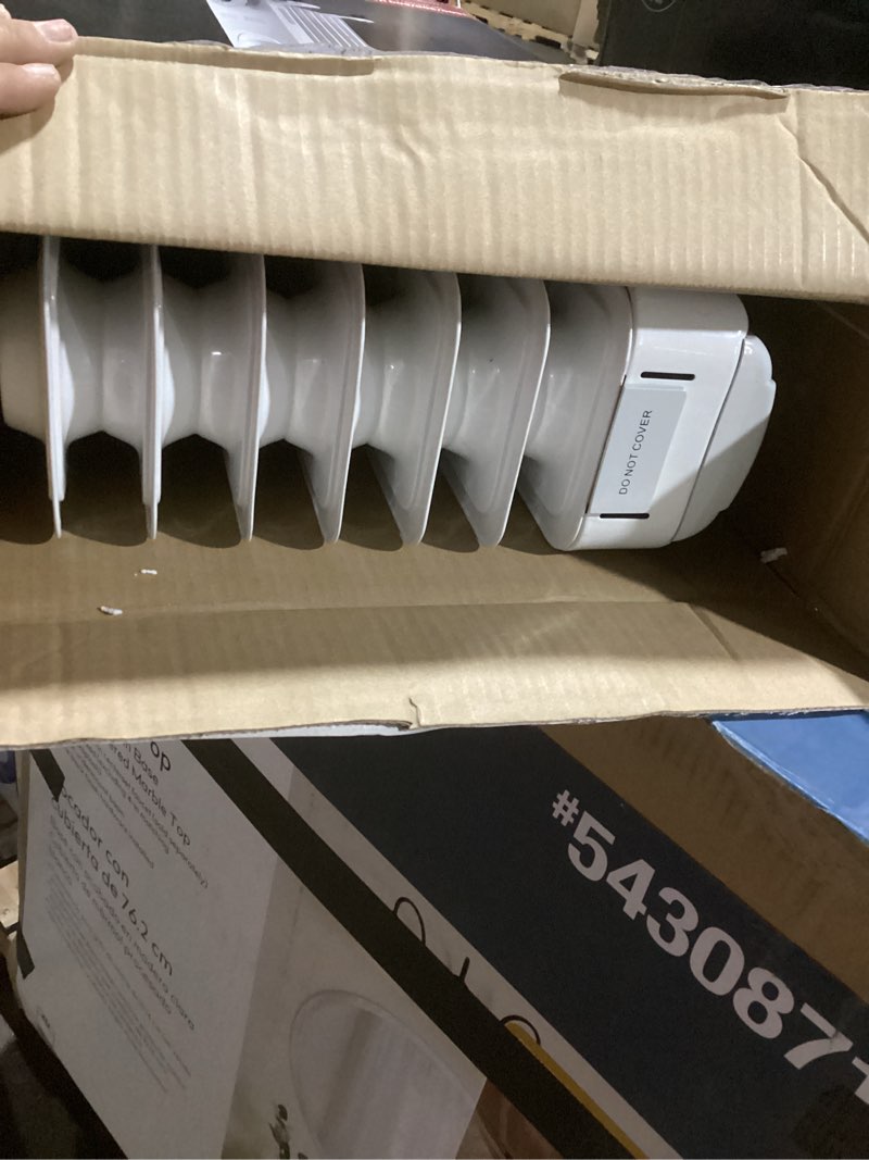 Condition photo showing Good Condition for Oil-Filled Radiant Radiator Space Heater, Never Refill, Adjustable Thermostat, Tip-Over Switch & Overheat Protection System, MTDR-06WC