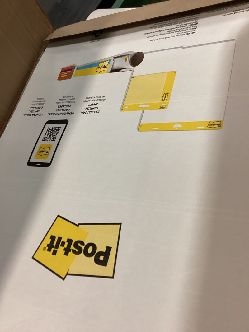 Condition photo showing Good Condition for Post-it Super Sticky Easel Pad 25 in x 30 in White 30 Sheets/Pad 2 Pad/Pack Large White Premium Self Stick Flip Chart Paper Super Sticking Power (559) Standard