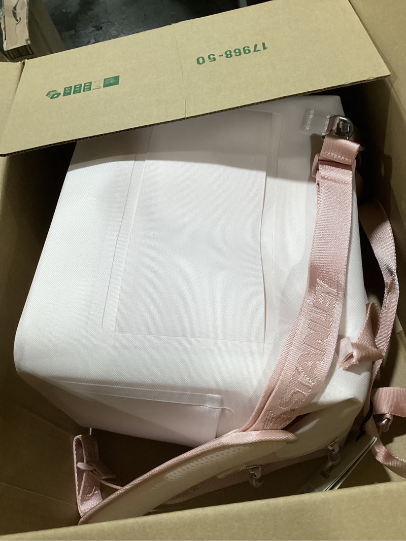 Condition photo showing New/Like New for stanley all day julienne soft cooler bag and lunch box | insulated travel bag with zipper | bpa-free rose quartz midi