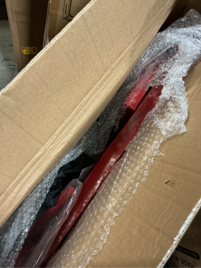 Condition photo showing Good Condition for lawn mower lift jack, tuntendo lifting platform 882 lbs capacity telescopic maintenance jack for garden tractors & riding lawn mower with manual handle & power tool extension handle (red)