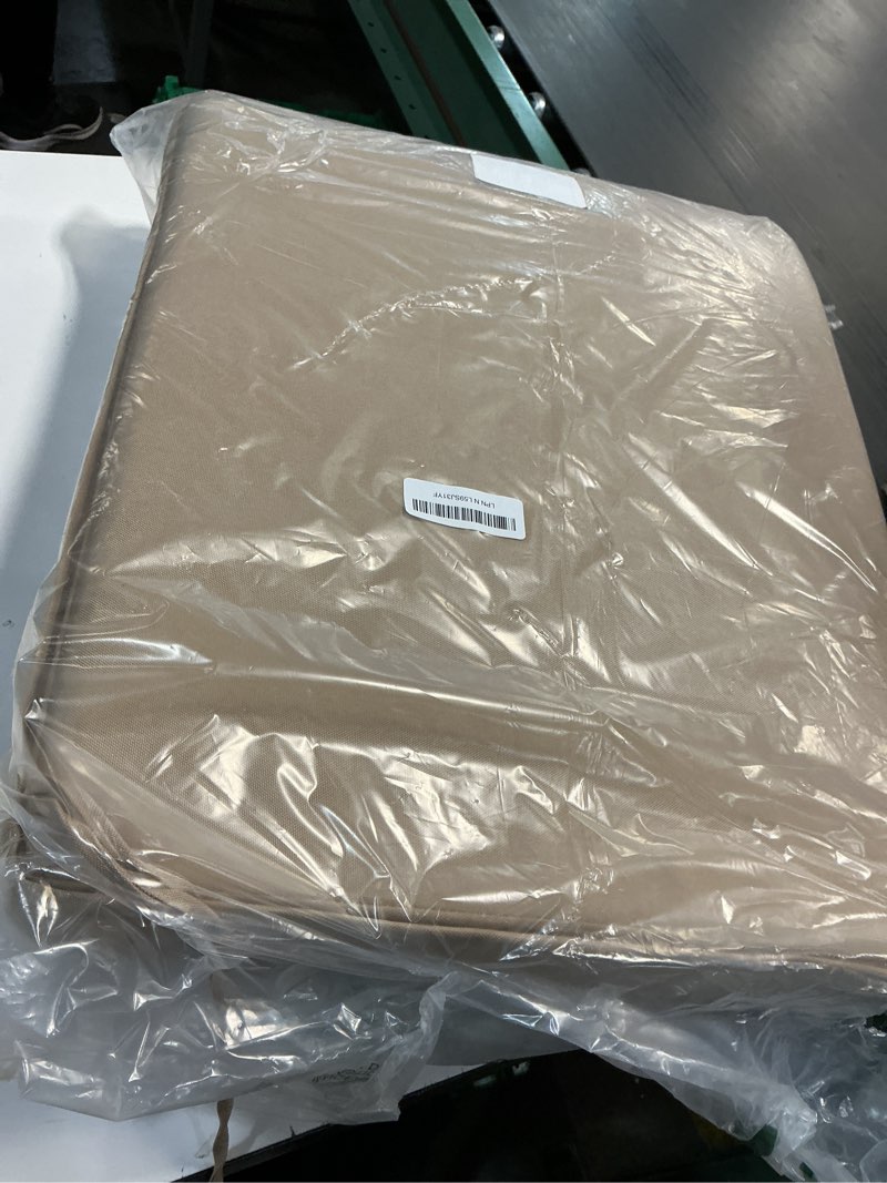 Condition photo showing Good Condition for Bench Cushions for Outdoor Furniture, 48x18x3 Inch, Waterproof?Fade Resistant Outdoor Bench Cushion, Pation Bench Cushion, Patio Furniture Cushion, Outdoor Chair Cushions, Beige Beige 48×18×3 Inch