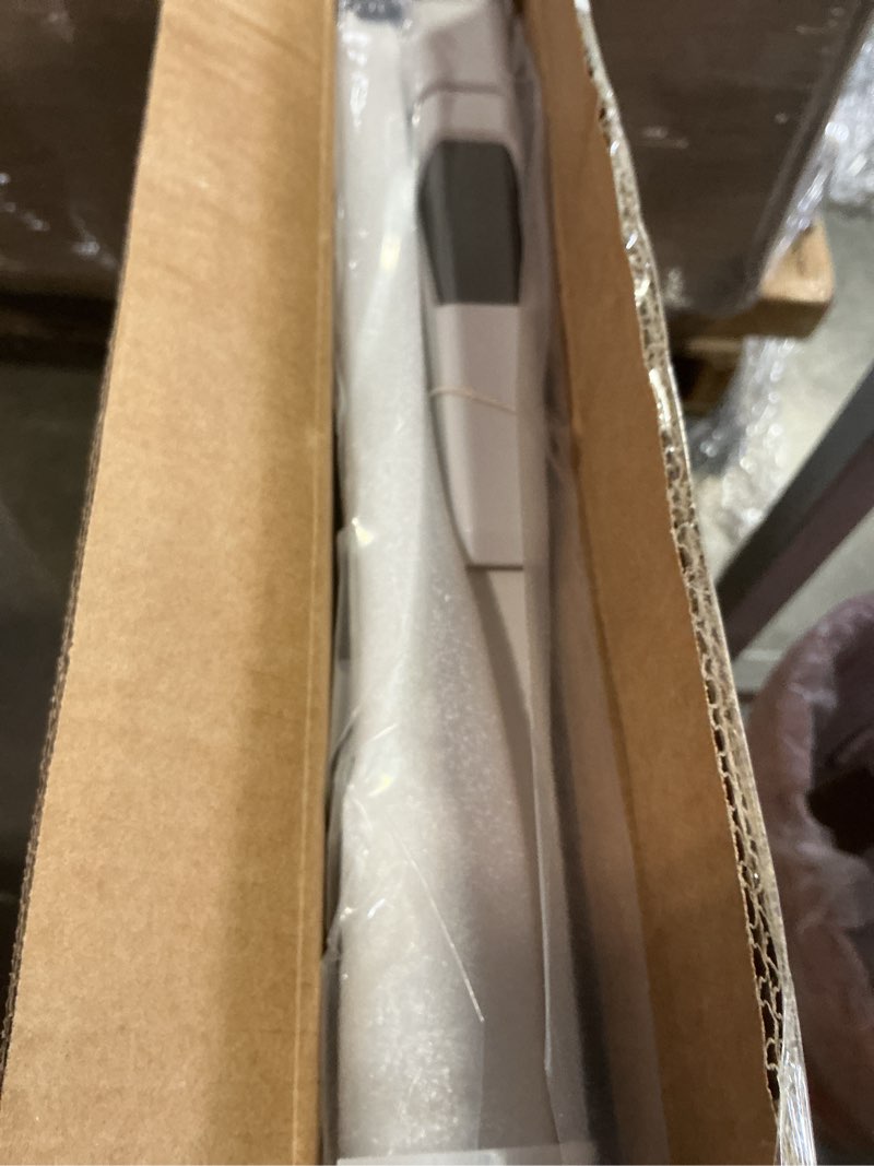Condition photo showing New/Like New for babelio 29-55 inch extra wide baby/dog gate, pressguard p7, metal auto close, pressure mounted pet door for doorways, no need tools and drilling, with wall cups, white white 30"tall 29"-55" wide