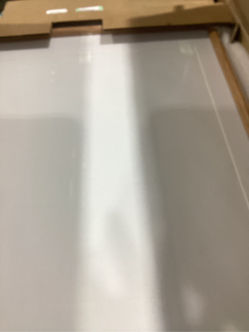 Condition photo showing Good Condition for acovy 16x22 picture frame, natural solid white oak wood photo frame with hd tempered glass, rounded corner wooden frame 16 x 22 matted to 14x18, gallery wall frames for art, wall or tabletop display oak wood(rounded-corner) 16"x22"