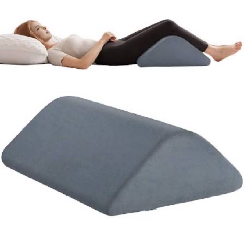 Ganondorf 2-in-1 Leg Elevation Pillow for Post Surgery – 8" & 10" Adjustable Premium Foam Leg Pillow