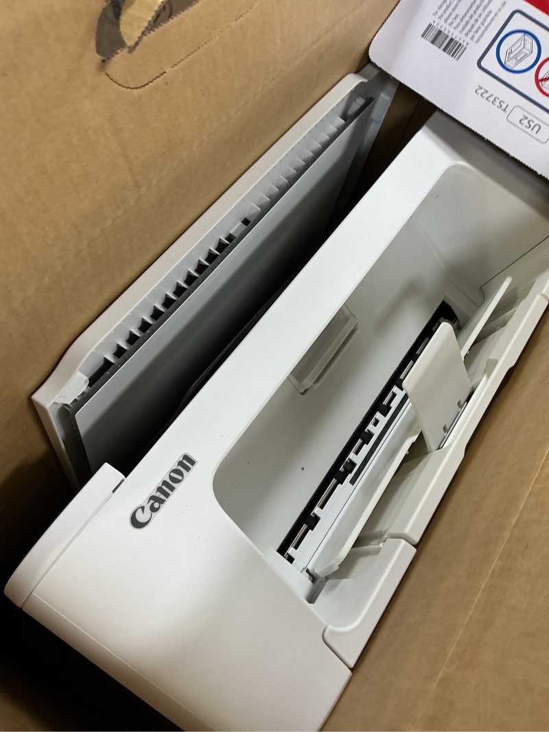 Condition photo showing As Is for canon pixma ts3722 wireless all-in-one inkjet printer for home office