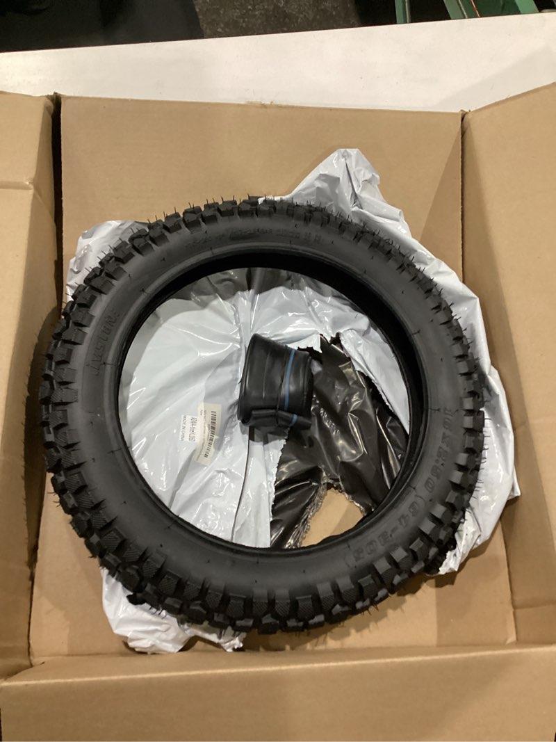 Condition photo showing Good Condition for rutu 16x2.5 tire and inner tube set, 16x2.50 scooter tire for ebikes kids bikes, 65-305 tires fit for scooter bmx bicycles electric bikes 16x2.5 off-road