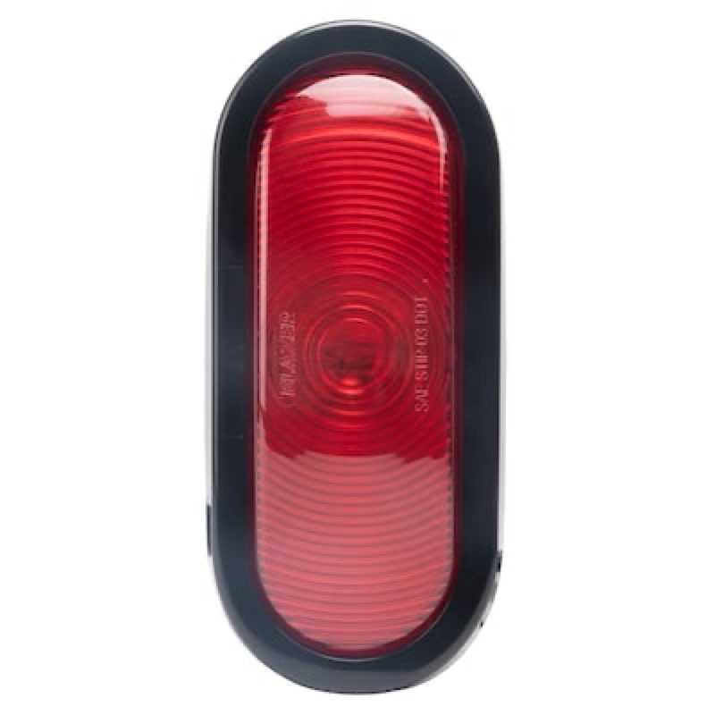 hopkins led 6-in oval power 1 trailer light - red, works with 12v systems item #1573542 | model #c561ptm