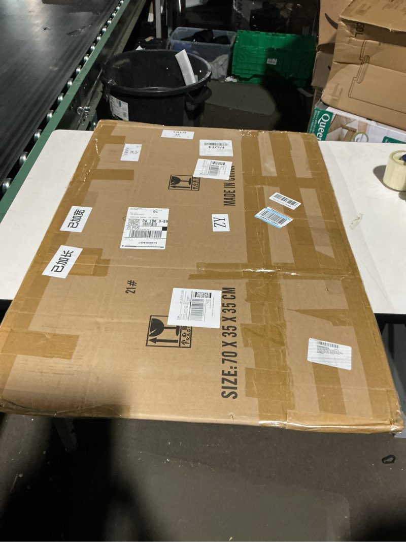 Condition photo showing As Is for Gisafai 2 Pcs Cloverleaf Aluminum Sheet 2 Feet by 3 Feet Perforated Metal Sheets 0.02 Inch Thick Metal Mesh Aluminum Sheet Decorative for Indoor Outdoor (Gold) 2 Feet by 3 Feet Gold 2