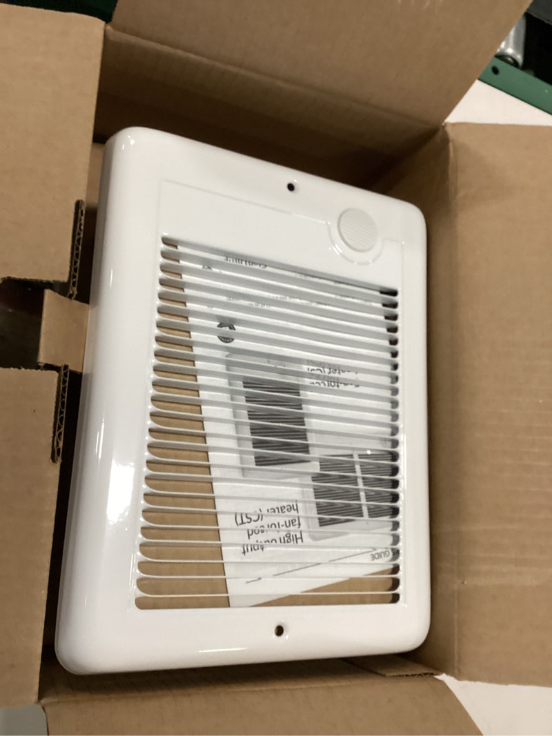 Condition photo showing Good Condition for Cadet Com-Pak Electric Wall Heater Complete Unit Without Thermostat (Model: CSC102W, Part: 67541), 3415/2560 BTU, 240/208 Volt, 1000/750 Watt, White