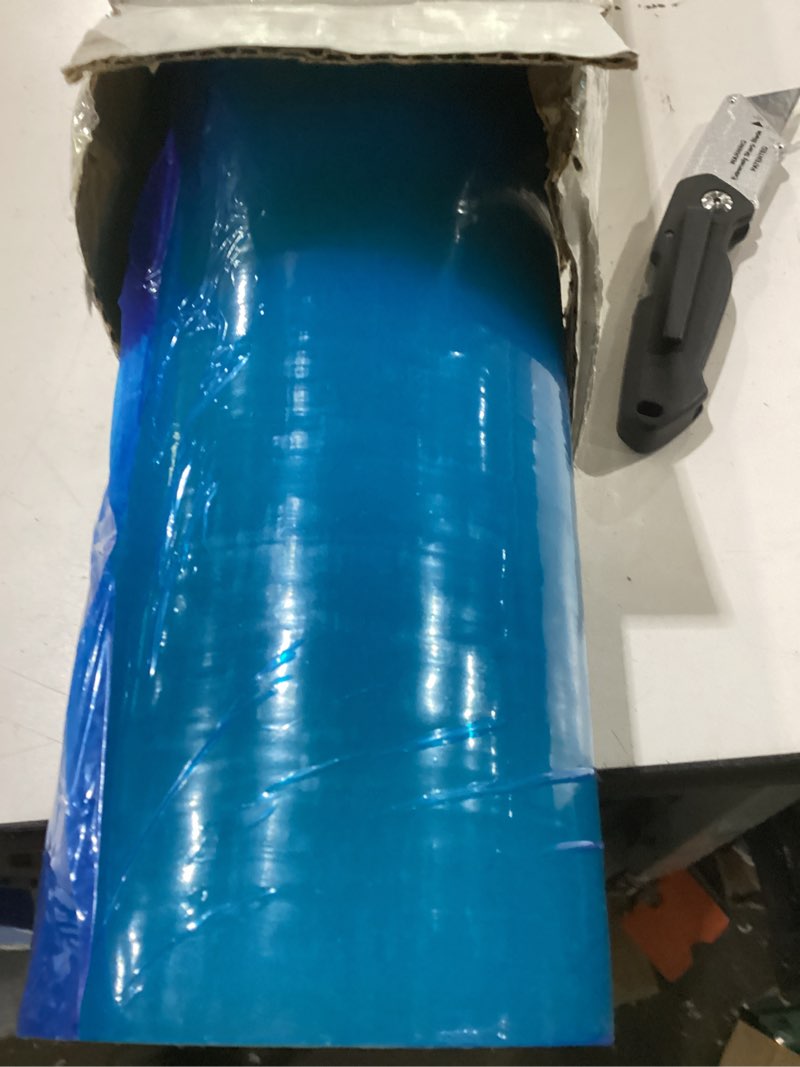Condition photo showing New/Like New for tapemanblue carpet protection film 24" x 200' roll, self adhesive plastic carpet protector film with clean removal & easy unwind, durable protection tape to shield your surface from dirt and spills
