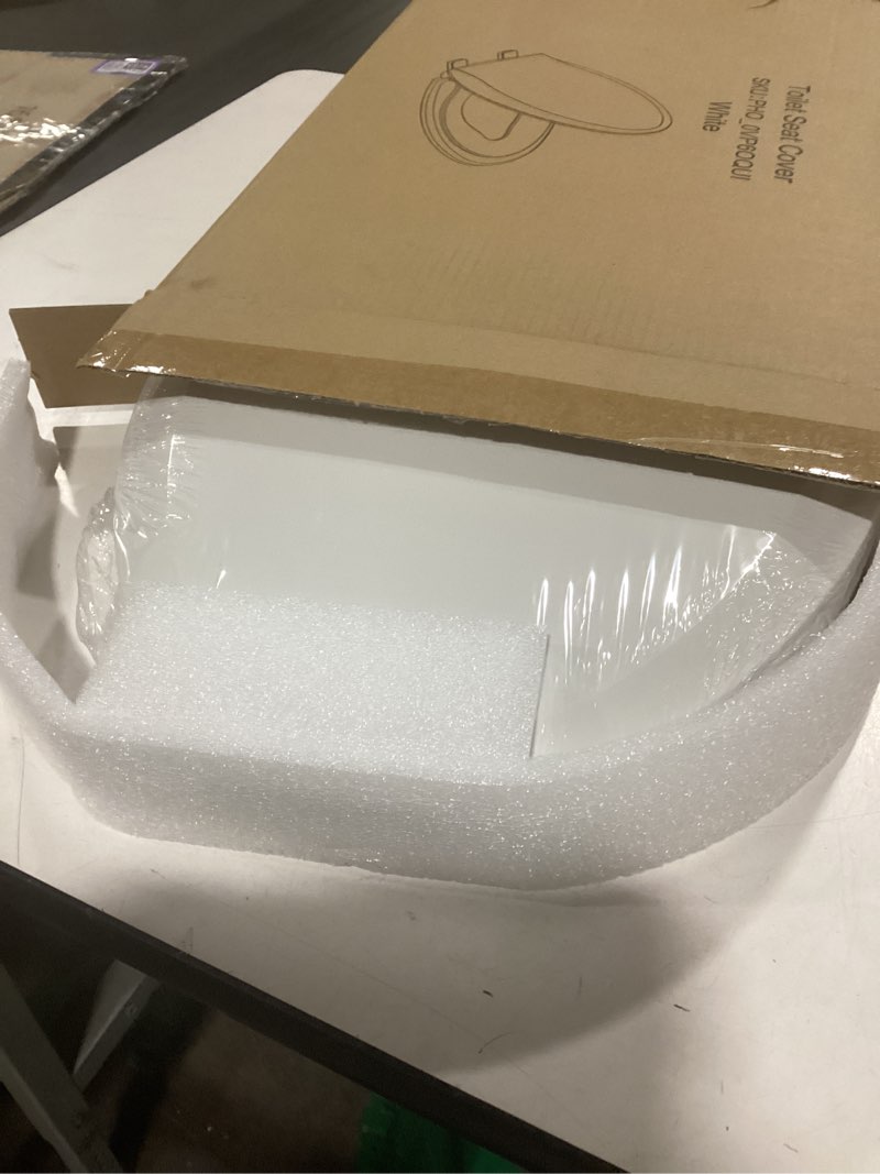 Condition photo showing Good Condition for Toilet Seat, Elongated Toilet Seat with Toddler Seat Built in, Potty Training Toilet Seat Elongated Fits Both Adult and Child, with Slow Close and Magnets- Elongated