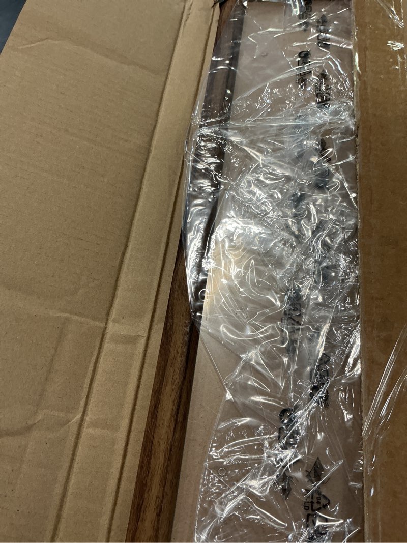 Condition photo showing Good Condition for rustic walnut 8x20 frame - single frame, 8 x 20 poster frame for artwork, puzzles, photos and movie posters picture frames 8" x 20"