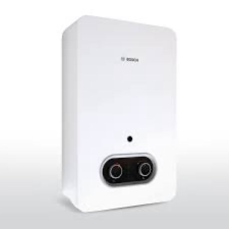 BOSCH, LP Gas Instant Water Heater for 1 Shower + 1 Basin, Saving up to 80% Gas, Passage Boiler, 7L 