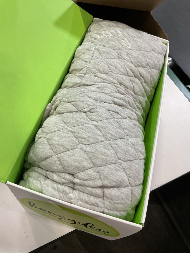 Condition photo showing Good Condition for honeydew essence side pillow- the ultimate luxury neck pillow- fully adjustable support for neck pain relief- made in usa- enhanced, hypoallergenic patented cooling pillow fill - queen (pack of 1)