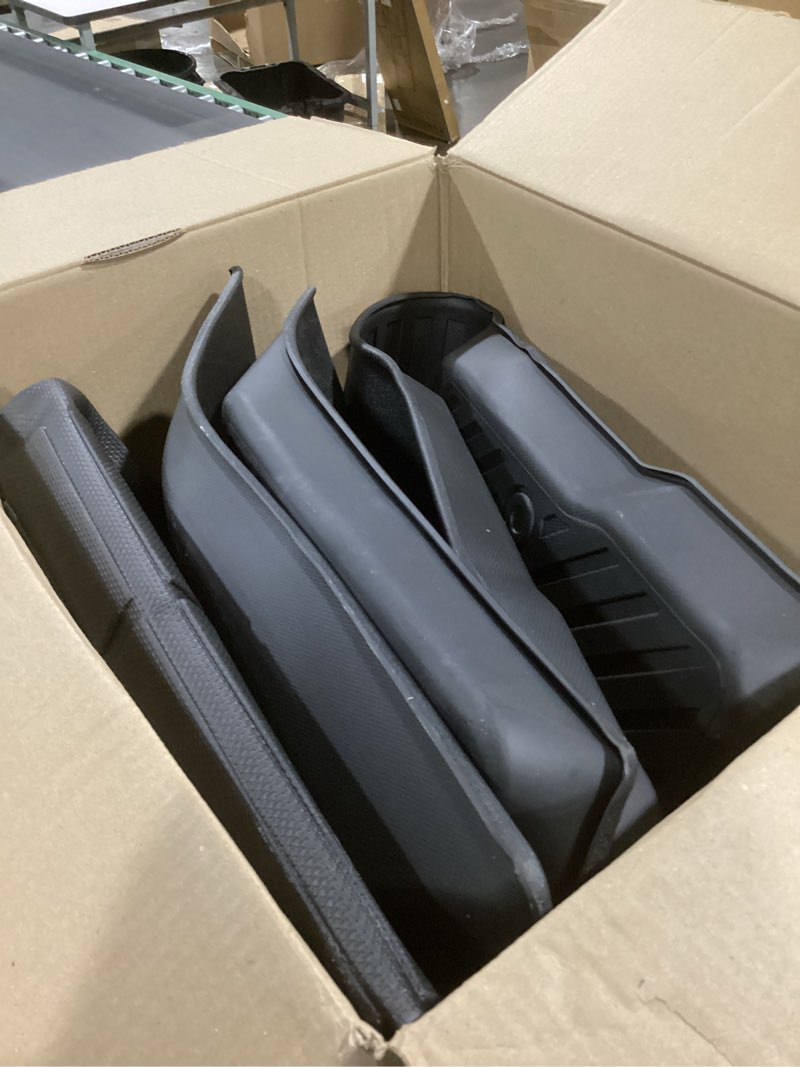 Condition photo showing Good Condition for Auxko All Weather Floor Mats Cargo Mat with Backrest Mat for Hyundai Ioniq 5 Limited Movable Center Console 2022-2024 TPE Liners Accessories Guard Odorless Anti-Slip Floor Liners & Trunk Liner ioniq 5 limited|22-24|floor+cargo+backrest mats