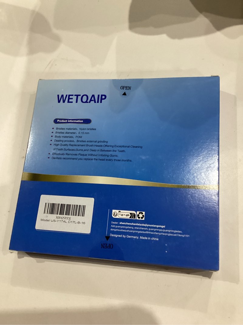 Condition photo showing New/Like New for Replacement Heads with Cover Caps Compatible with Oral b Braun Electric Toothbrush, Toothbrush Heads for Pro 1000 500 1500 Health Genius X, 8 Sensitive+8 Precision-Black 16 Heads+16 Heads Cover Caps Black