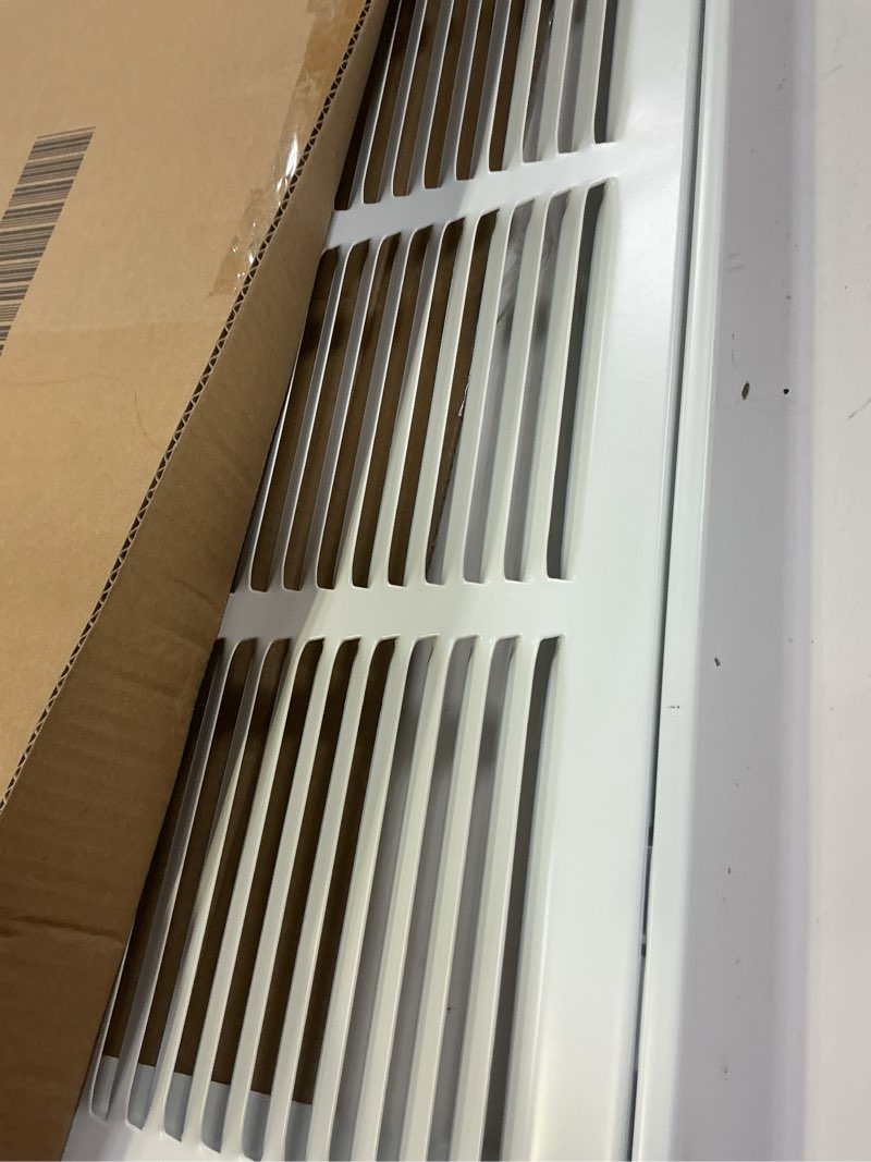 Condition photo showing Good Condition for return air grille,air return vent cover grill for ceiling and wall,steel hvac a/c vent cover grill fits duct opening 24"w x 12"h,holds 1" thick ac filter 24''w×12''h