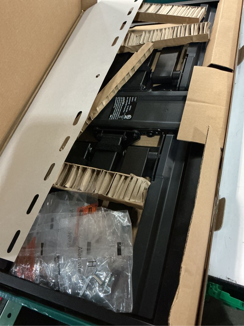 Condition photo showing Good Condition for onn. ultra-slim full motion tv wall mount for 50" to 86" tvs, up to 20° tilting