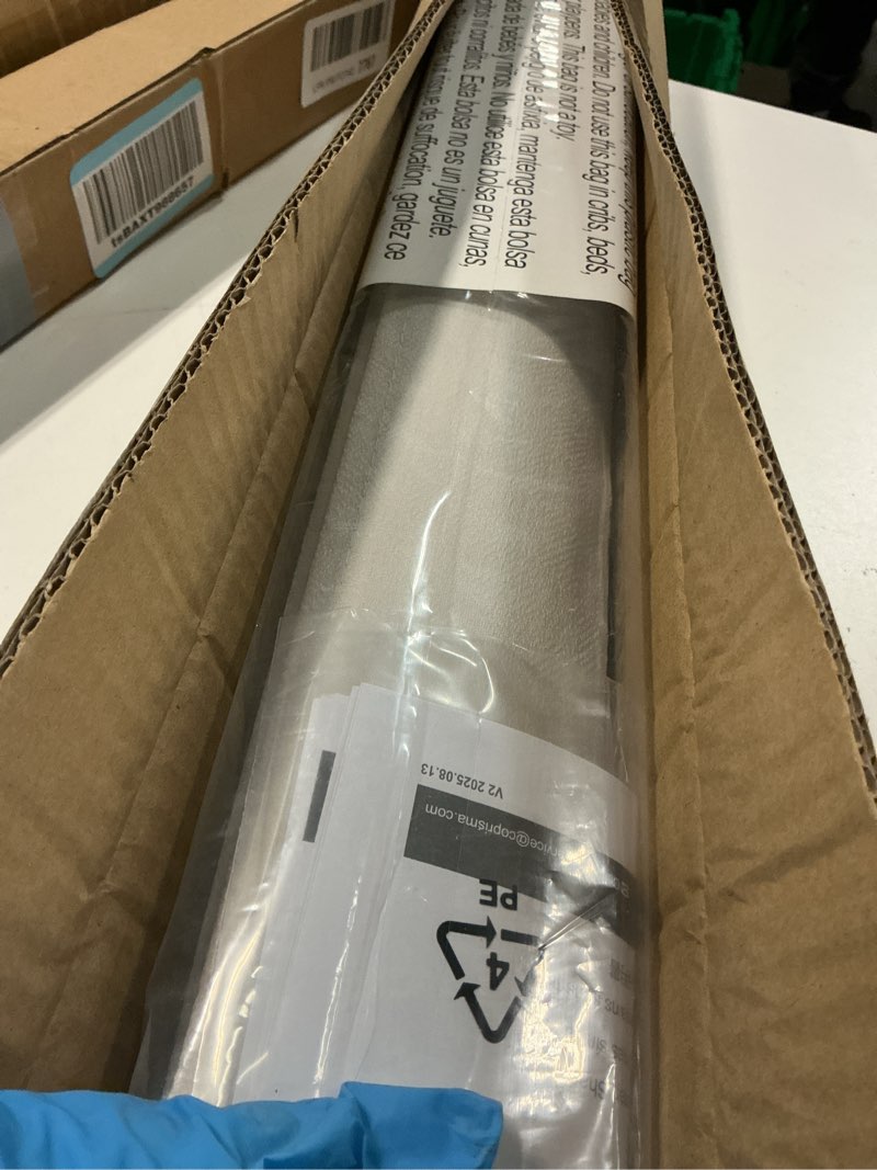 Condition photo showing Good Condition for lazblinds cordless roman shades for windows, light filtering thermal insulated window blinds, lightweight fabric blinds for indoor windows, 20" w x 60" h, ivory light filtering - ivory 20" w x 60" h