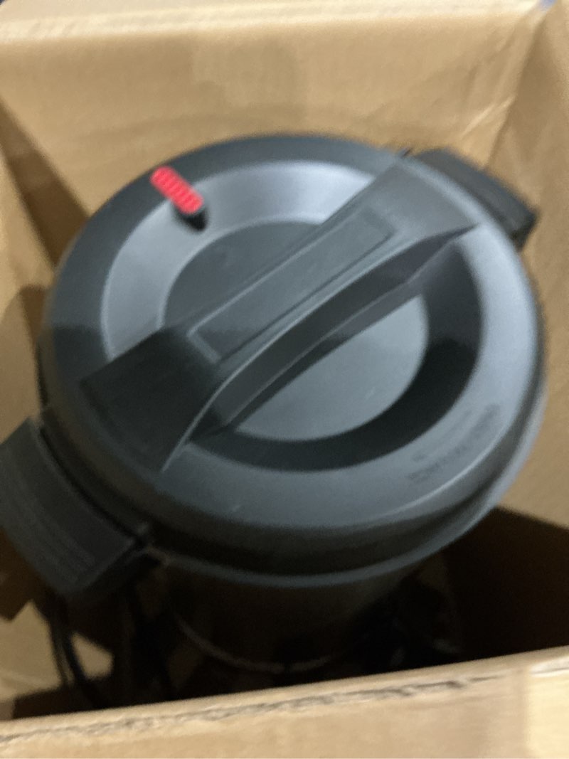 Condition photo showing As Is for commercial coffee maker 45-cup large coffee urn with percolator coffee pot electric 6.9l stainless steel fast brew hot water dispenser for tea catering events home office easy cleaning 6.9l 45 cup silver