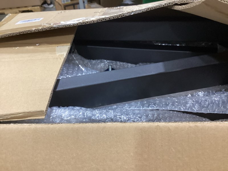 Condition photo showing Good Condition for 22 inch metal desk table legs, trapezoid metal coffee table legs,heavy duty industrial dinning desk leg with adjustment feet pads (bear up to 800lb) 22 '' trapezoid