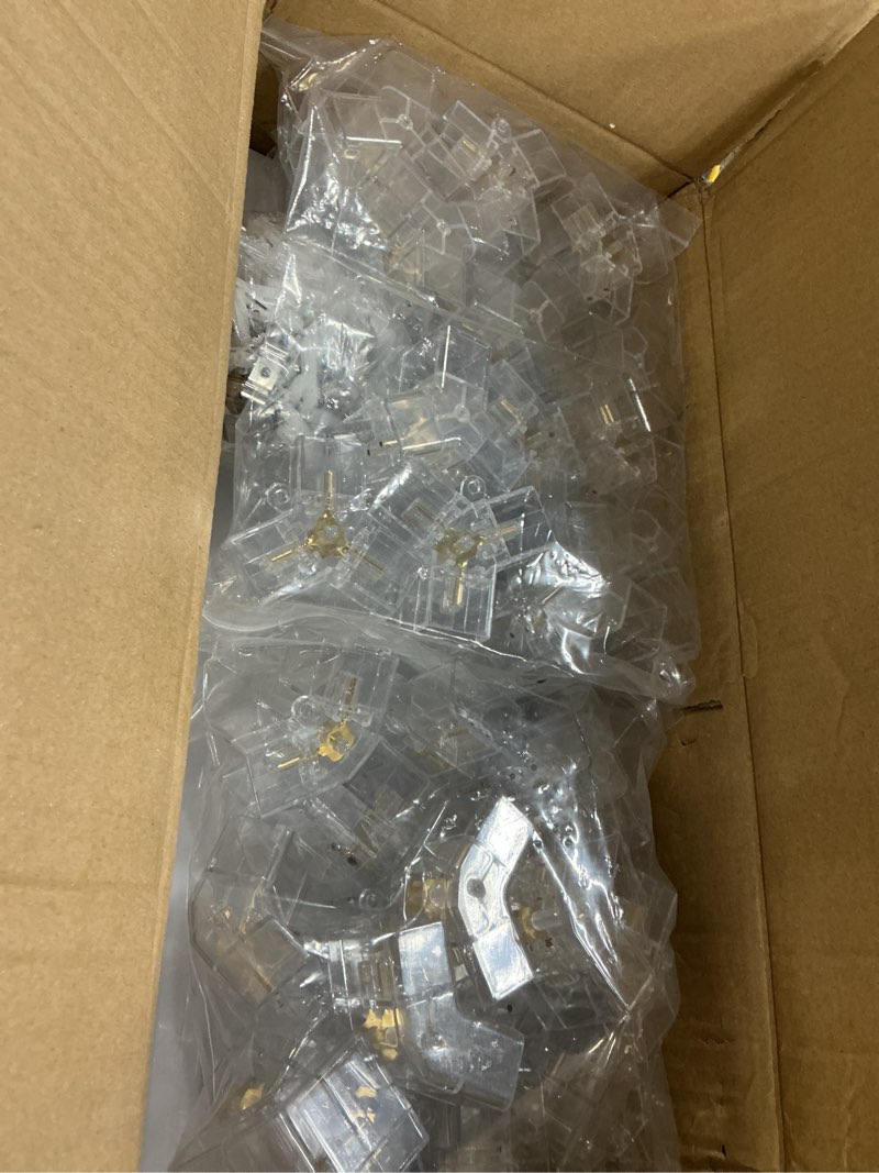 Condition photo showing Good Condition for 14-hexagon led garage light, 600w 60,800lm honeycomb ceiling light with t5 tube rectangle, 6500k ultra bright hexagon light for garage, auto detailing, workshop (57pcs panels) 57pcs lights- 14 hexagon