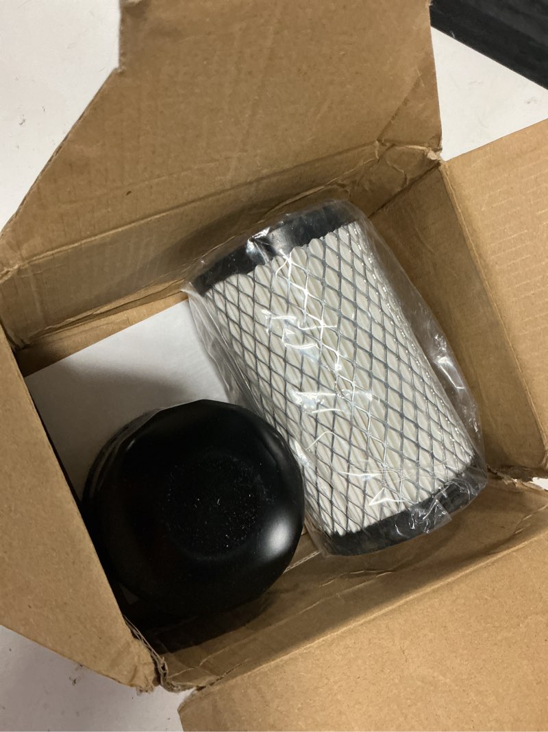 Condition photo showing Good Condition for 796031 air filter tune up kit, compatible with briggs and stratton 591334 492932 696854; john deere d100 d110 d125 d130 d140; husqvarna yth22v46 yth24v48 yta22v46; lawn mower oil filter