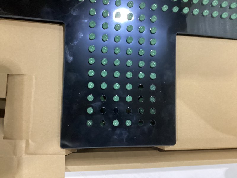 Condition photo showing As Is for Green x light up sign