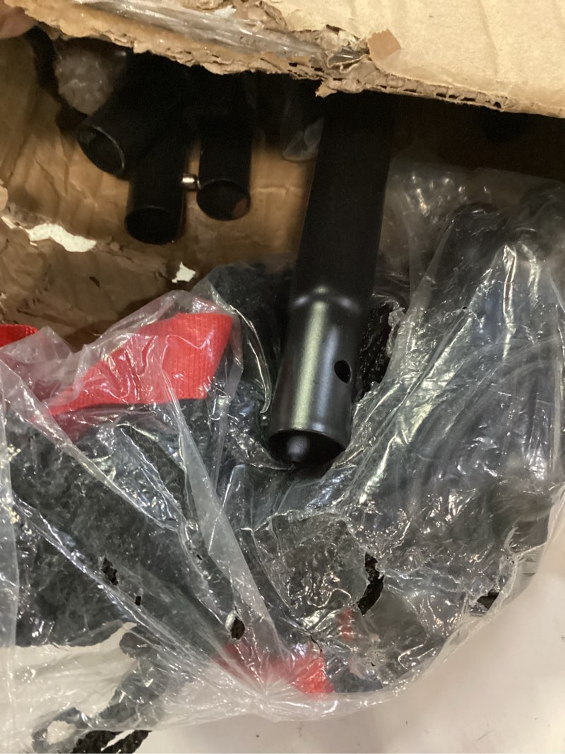 Condition photo showing Good Condition for adjustable soccer rebound net | soccer trainer with steel frame | portable folding rebounder for passing & shooting practice | outdoor sports equipment for youth & adult 3.3×3.3ft fluorescent green