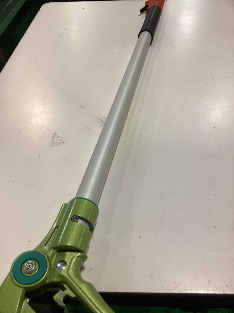 Condition photo showing Good Condition for gartol 32 inch cut and hold pole pruner - lightweight long reach tree trimmer with snip and grip technology, 1/2 inch cutting capacity, one-hand use fruit picker for roses, persimmons & tall branches