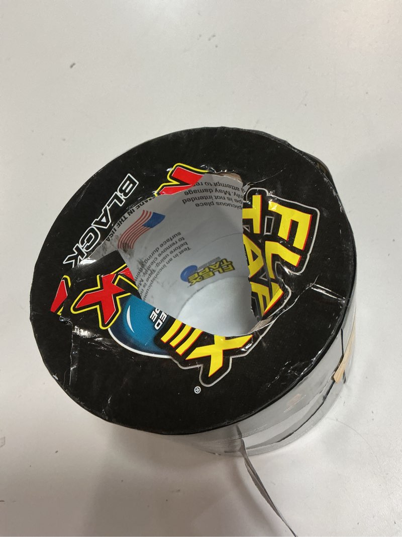 Condition photo showing New/Like New for flex seal family of products flex tape max 4 in. w x 25 ft. l black waterproof repair tape